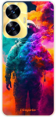 iSaprio Astronaut in Colors pro Realme C55 - Phone Cover - Main image