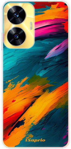 iSaprio Blue Paint pro Realme C55 - Phone Cover - Main image