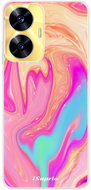 iSaprio Orange Liquid pro Realme C55 - Phone Cover