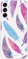 iSaprio Feather Pattern 10 pre Samsung Galaxy A14 / A14 5G - Kryt na mobil