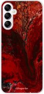 iSaprio RedMarble 17 pro Samsung Galaxy A14 / A14 5G - Phone Cover