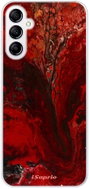 iSaprio RedMarble 17 pro Samsung Galaxy A14 / A14 5G - Phone Cover