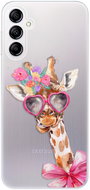 iSaprio Lady Giraffe for Samsung Galaxy A14 / A14 5G - Phone Cover