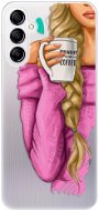 iSaprio My Coffe and Blond Girl na Samsung Galaxy A14/A14 5G - Kryt na mobil