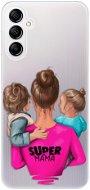iSaprio Super Mama pro Boy and Girl pro Samsung Galaxy A14 / A14 5G - Phone Cover
