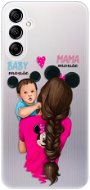 iSaprio Mama Mouse Brunette and Boy pre Samsung Galaxy A14 / A14 5G - Kryt na mobil