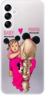 iSaprio Mama Mouse Blond and Girl pro Samsung Galaxy A14 / A14 5G - Phone Cover