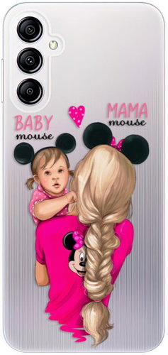 iSaprio Mama Mouse Blond and Girl pro Samsung Galaxy A14 / A14 5G - Phone Cover - Main image
