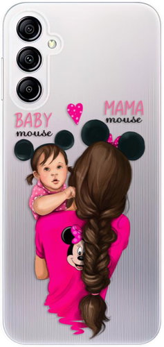 iSaprio Mama Mouse Brunette and Girl pro Samsung Galaxy A14 / A14 5G - Phone Cover - Main image