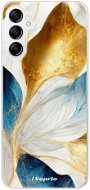 iSaprio Blue Leaves pro Samsung Galaxy A14 / A14 5G - Phone Cover