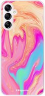 iSaprio Orange Liquid pro Samsung Galaxy A14 / A14 5G - Phone Cover
