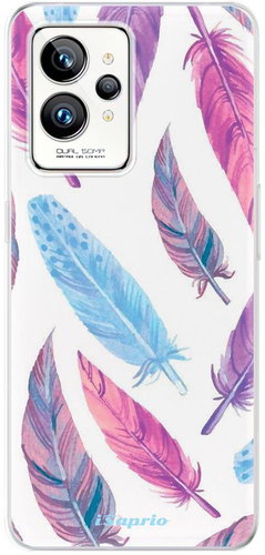 iSaprio Feather Pattern 10 pro Realme GT 2 Pro - Phone Cover - Main image