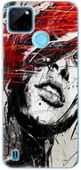 iSaprio Sketch Face pro Realme C21Y / C25Y - Phone Cover