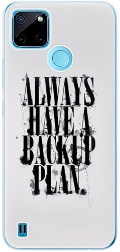 iSaprio Backup Plan pro Realme C21Y / C25Y - Phone Cover - Main image