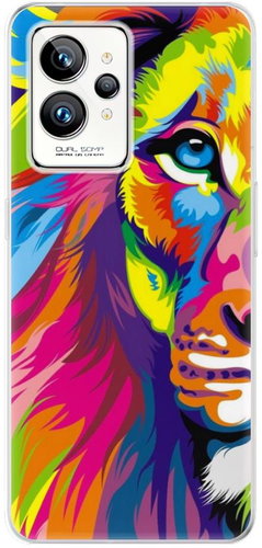 iSaprio Rainbow Lion pro Realme GT 2 Pro - Phone Cover - Main image