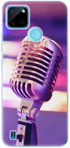 iSaprio Vintage Microphone pro Realme C21Y / C25Y - Phone Cover - Main image
