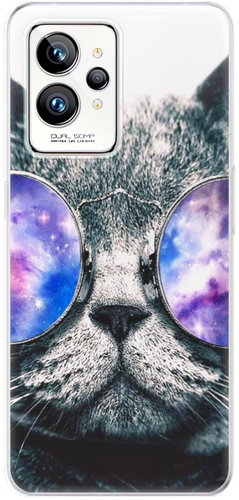 iSaprio Galaxy Cat pro Realme GT 2 Pro - Phone Cover - Main image