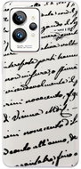 iSaprio Handwriting 01 pro black pro Realme GT 2 Pro - Phone Cover