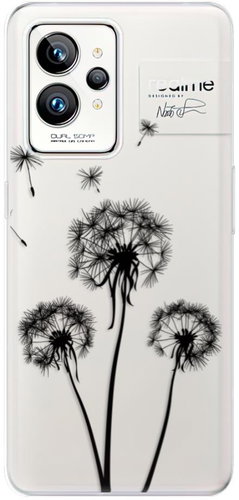 iSaprio Three Dandelions pro black pro Realme GT 2 Pro - Phone Cover - Main image