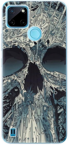 iSaprio Abstract Skull pro Realme C21Y / C25Y - Phone Cover - Main image