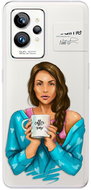 iSaprio Coffe Now pro Brunette pro Realme GT 2 Pro - Phone Cover