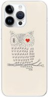 iSaprio I Love You 01 pro iPhone 15 Pro Max - Phone Cover