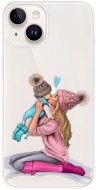 iSaprio Kissing Mom pro Blond and Boy pro iPhone 15 Plus - Phone Cover