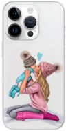 iSaprio Kissing Mom pro Blond and Boy na iPhone 15 Pro - Kryt na mobil