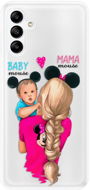 iSaprio Mama Mouse Blonde and Boy pro Samsung Galaxy A04s - Phone Cover