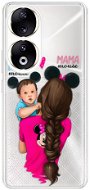 iSaprio Mama Mouse Brunette and Boy pre Honor 90 5G - Kryt na mobil