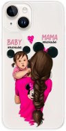 iSaprio Mama Mouse Brunette and Girl pre iPhone 15 - Kryt na mobil