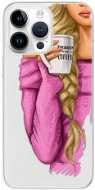 iSaprio My Coffe and Blond Girl pro iPhone 15 Pro Max - Phone Cover