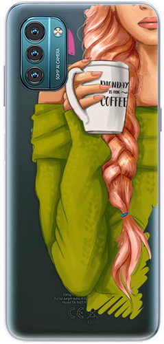 iSaprio My Coffe and Redhead Girl pro Nokia G11 / G21 - Phone Cover - Main image