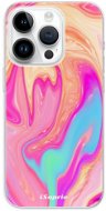 iSaprio Orange Liquid pro iPhone 15 Pro - Phone Cover