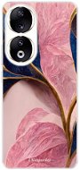 iSaprio Pink Blue Leaves pre Honor 90 5G - Kryt na mobil