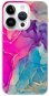 iSaprio Purple Ink pro iPhone 15 Pro - Phone Cover