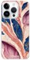 iSaprio Purple Leaves pro iPhone 15 Pro - Phone Cover