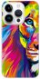 iSaprio Rainbow Lion pro iPhone 15 Pro - Phone Cover