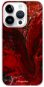 iSaprio RedMarble 17 pro iPhone 15 Pro - Phone Cover