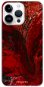 iSaprio RedMarble 17 pro iPhone 15 Pro Max - Phone Cover
