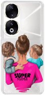iSaprio Super Mama pro Boy and Girl pro Honor 90 5G - Phone Cover