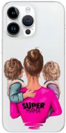 iSaprio Super Mama pro Two Boys pro iPhone 15 Pro Max - Phone Cover