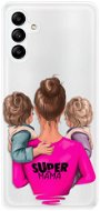 iSaprio Super Mama pro Two Boys pro Samsung Galaxy A04s - Phone Cover