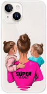 iSaprio Super Mama pro Two Girls pro iPhone 15 Plus - Phone Cover