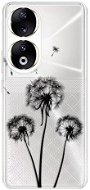 iSaprio Three Dandelions black pre Honor 90 5G - Kryt na mobil