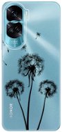 iSaprio Three Dandelions black pre Honor 90 Lite 5G - Kryt na mobil