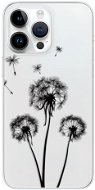 iSaprio Three Dandelions pro black pro iPhone 15 Pro Max - Phone Cover