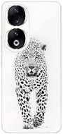 iSaprio White Jaguar pro Honor 90 5G - Phone Cover