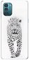 iSaprio White Jaguar pro Nokia G11 / G21 - Phone Cover