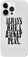 iSaprio Backup Plan pro iPhone 15 Pro Max - Phone Cover